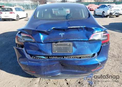 2023 Tesla Model 3 Rear-Wheel Drive from USA, damaged, VIN 5YJ3E1EA6PF699412